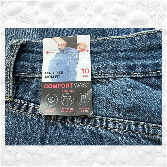 "ROYALTY FOR ME" HIGH-RISE MOM FIT JEANS - 10 NWT - Picture 5 of 10